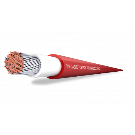 Cable Solar 1x4 Rojo H1Z2Z2-K 1500V