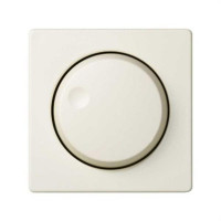 TAPA+BOTON PARA REGULADOR GIRATORIO SERIES SIMON 82. MARFIL