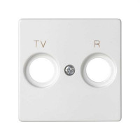 TAPA TOMA TV-R SERIES SIMON 82. BLANCO