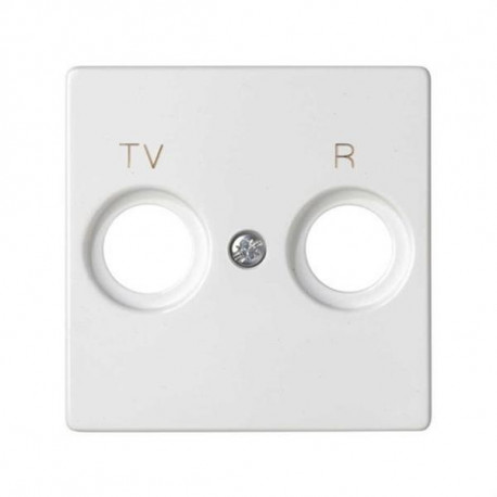 TAPA TOMA TV-R SERIES SIMON 82. BLANCO