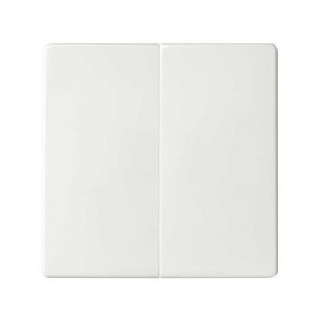 TECLA DOBLE INTERRUPTOR-CONMUTADOR SIMON 82 BLANCO