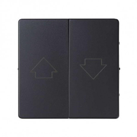 TECLA PARA PULSADOR DE PERSIANAS SERIES SIMON 82. GRAFITO