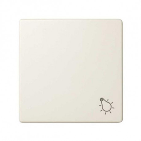 TECLA PULSADOR CON SIMBOLO LUZ SERIES SIMON 82. MARFIL