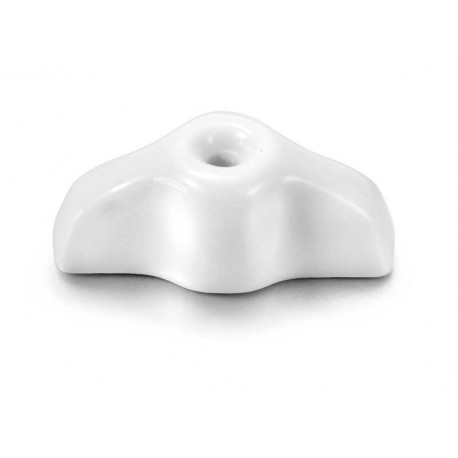 LAZO PORCELANA BLANCO RETRO FONTINI GARBY