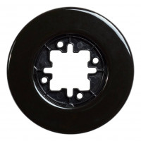 Marco Simple de Porcelana de Superficie Negra Fontini DO