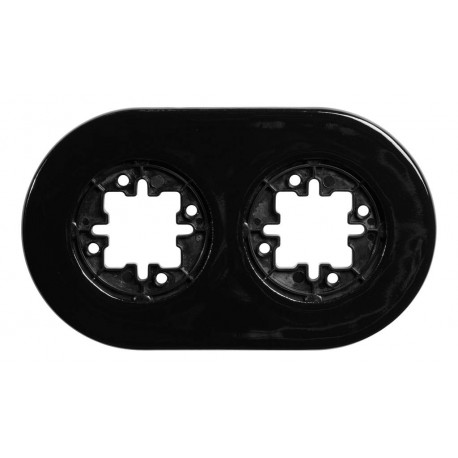 Marco Doble de Porcelana de Superficie Blanco Fontini DO