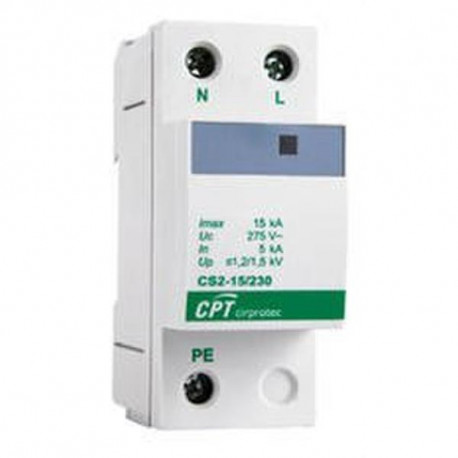 Protector de sobretensiones transitorias CS2-15/230 DPS