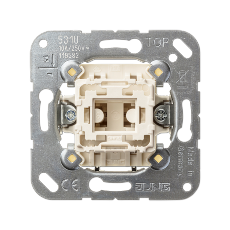 Mecanismo Pulsador unipolar NA JUNG JUN531U