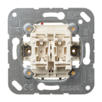 Mecanismo doble interruptor JUNG JUN505U