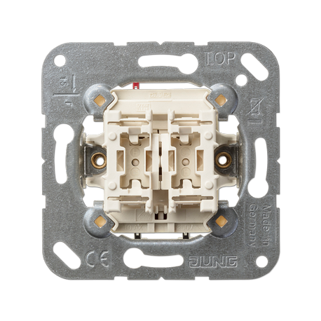 Mecanismo doble interruptor JUNG JUN505U