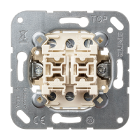 Mecanismo interruptor doble conmutador  JUNG JUN509U