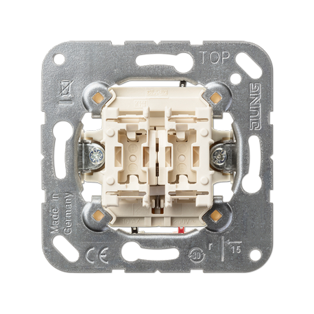Mecanismo interruptor unipolar persianas  JUNG JUN509VU
