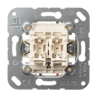 Mec pulsador unipolar persianas  JUNG JUN539VU