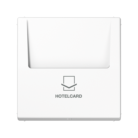 Tarjetero hotel LS blanco alpino  JUNG JUNLS590CARDWW