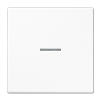 Tecla simple c/visor LS blanco alpino  JUNG JUNLS990KO5WW