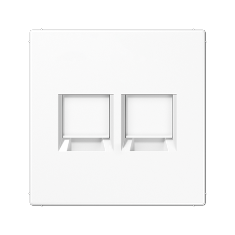 Placa ModJack 2 tomas LS bl alpi  JUNG JUNLS1969-25WEWW