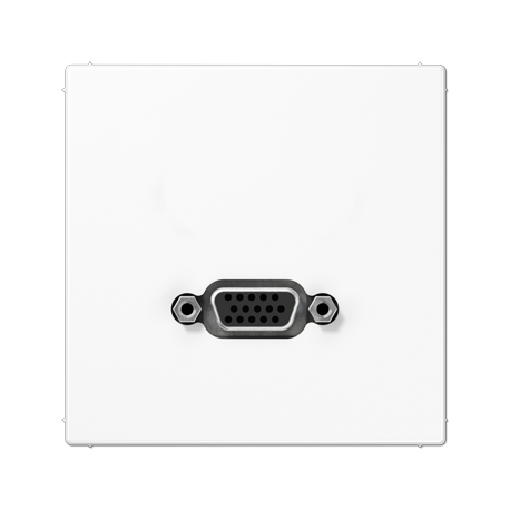 Placa VGA LS blanco alpino  JUNG JUNMALS1102WW