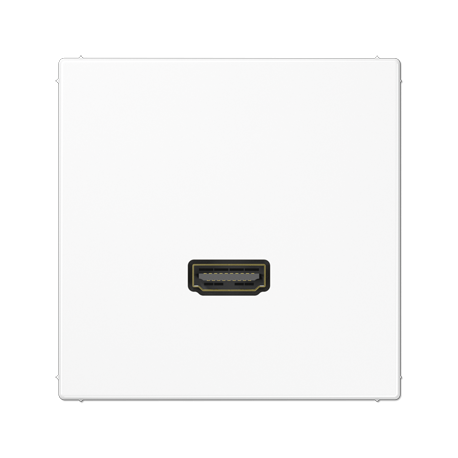 Placa HDMI LS blanco alpino  JUNG JUNMALS1112WW