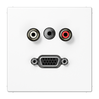 Placa CA/Miniklinke/VGA LS bl alpi  JUNG JUNMALS1072WW