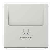 Tarjetero hotel LS gris claro  JUNG JUNLS590CARDLG
