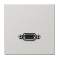 Placa VGA LS gris claro  JUNG JUNMALS1102LG