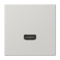 Placa HDMI LS gris claro  JUNG JUNMALS1112LG