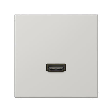 Placa HDMI LS gris claro  JUNG JUNMALS1112LG