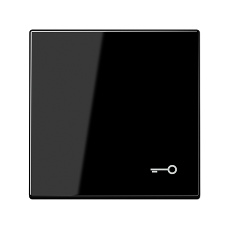 Tecla c/simb puerta LS negro  JUNG JUNLS990TSW