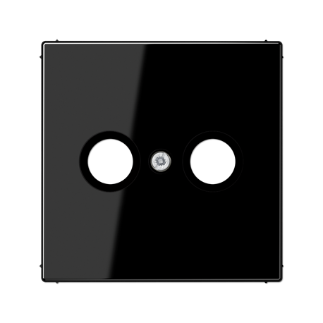 Placa toma TV LS negro  JUNG JUNLS990TVSW