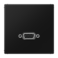 Placa VGA LS negro  JUNG JUNMALS1102SW