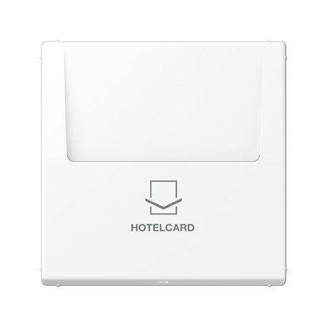 Tarjetero hotel LS blanco mate  JUNG JUNLS590CARDWWM