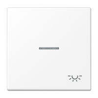 Tecla c/visor/simb luz LS bl Mate  JUNG JUNLS990KO5LWWM