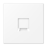 Placa Mod Jack 1 toma LS bl Mate JUNG JUNLS1969-15WEWWM