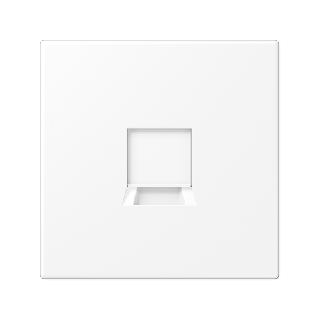 Placa Mod Jack 1 toma LS bl Mate JUNG JUNLS1969-15WEWWM