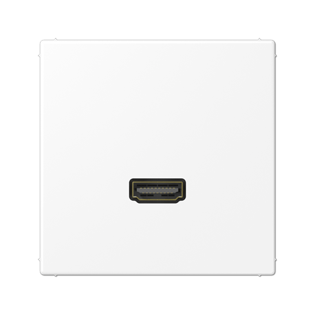 Placa HDMI LS blanco mate  JUNG JUNMALS1112WWM