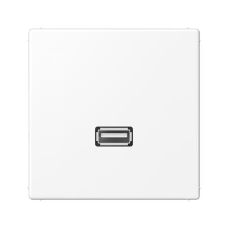 Placa USB 20 LS blanco mate JUNG JUNMALS1122WWM