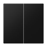 Tecla doble  LS negro mate  JUNG JUNLS995SWM