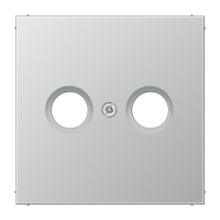 Placa toma TV LS aluminio  JUNG JUNAL2990TV