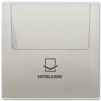 Tarjetero hotel LS acero  JUNG JUNES2990CARD