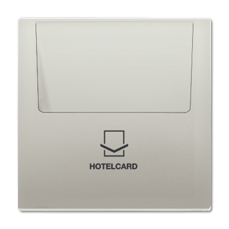 Tarjetero hotel LS acero  JUNG JUNES2990CARD
