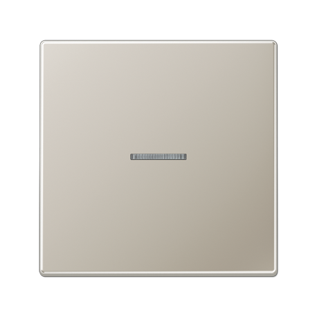 Tecla simple c/visor LS acero  JUNG JUNES2990KO5