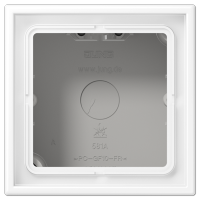 Caja superficie MATE BLANCO ALPINO Jung LS992 JUNLS581AWWM