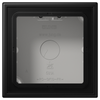 Caja superficie MATE NEGRO Jung LS990 JUNLS581ASWM