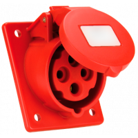 Base industrial trascuadro inclinada 3P+T, 16A 230V~ SOLERA SOL931142A