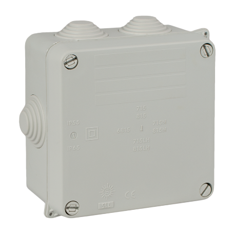 Caja estanca de conexión con conos  SOLERA SOL715