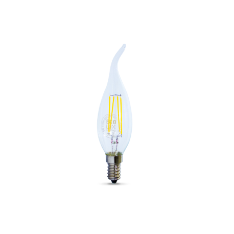 BOMBILLA FILAMENTO FLAME E14 4W CL LUZ CALIDA  ECOLUX ECOEC-2420