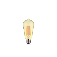 BOMBILLA FILAMENTO STYLE AMBER E27 4W LUZ CALIDA ECOLUX ECOEC-2429