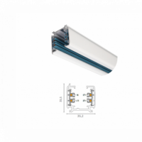CARRIL TRIFASICO 3MT SUPERFICIE ECOLUX ECOEC-4254