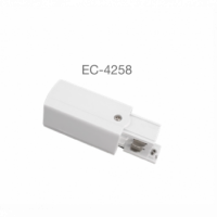 CONECTOR DE ALIMENTACIÓN DER. CARRIL ALUMINIO TRIF ECOLUX ECOEC-4258