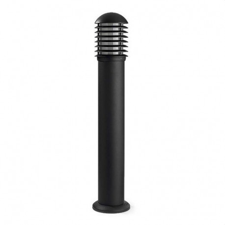 Baliza 90cm rejilla E27 100/23W gris urbano LEDS C4 LC455-9320-Z5-M3